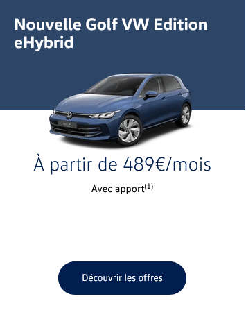 Nouvelle golf vw