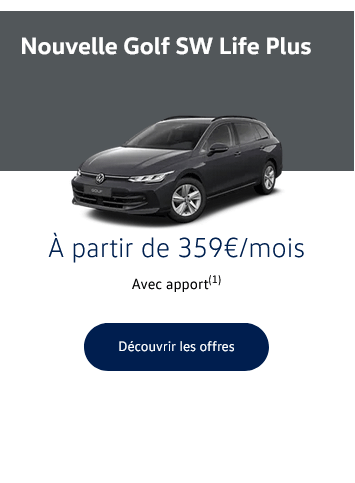 Nouvelle Golf SW Life Plus