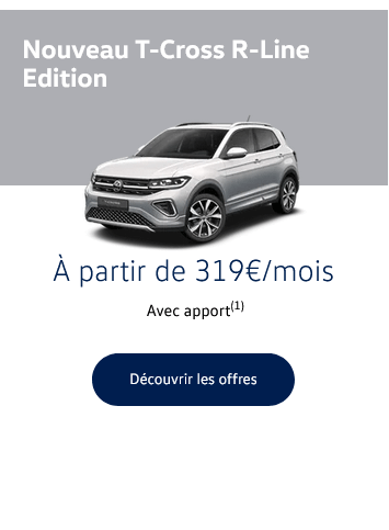 Nouveau T-Cross R-Line Edition