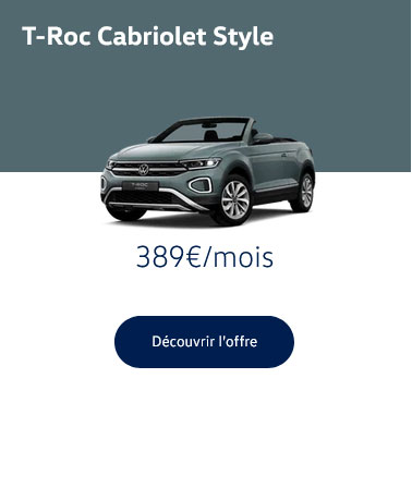 T Roc Cabriolet Style